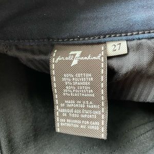 7 for all mankind cropped jeans